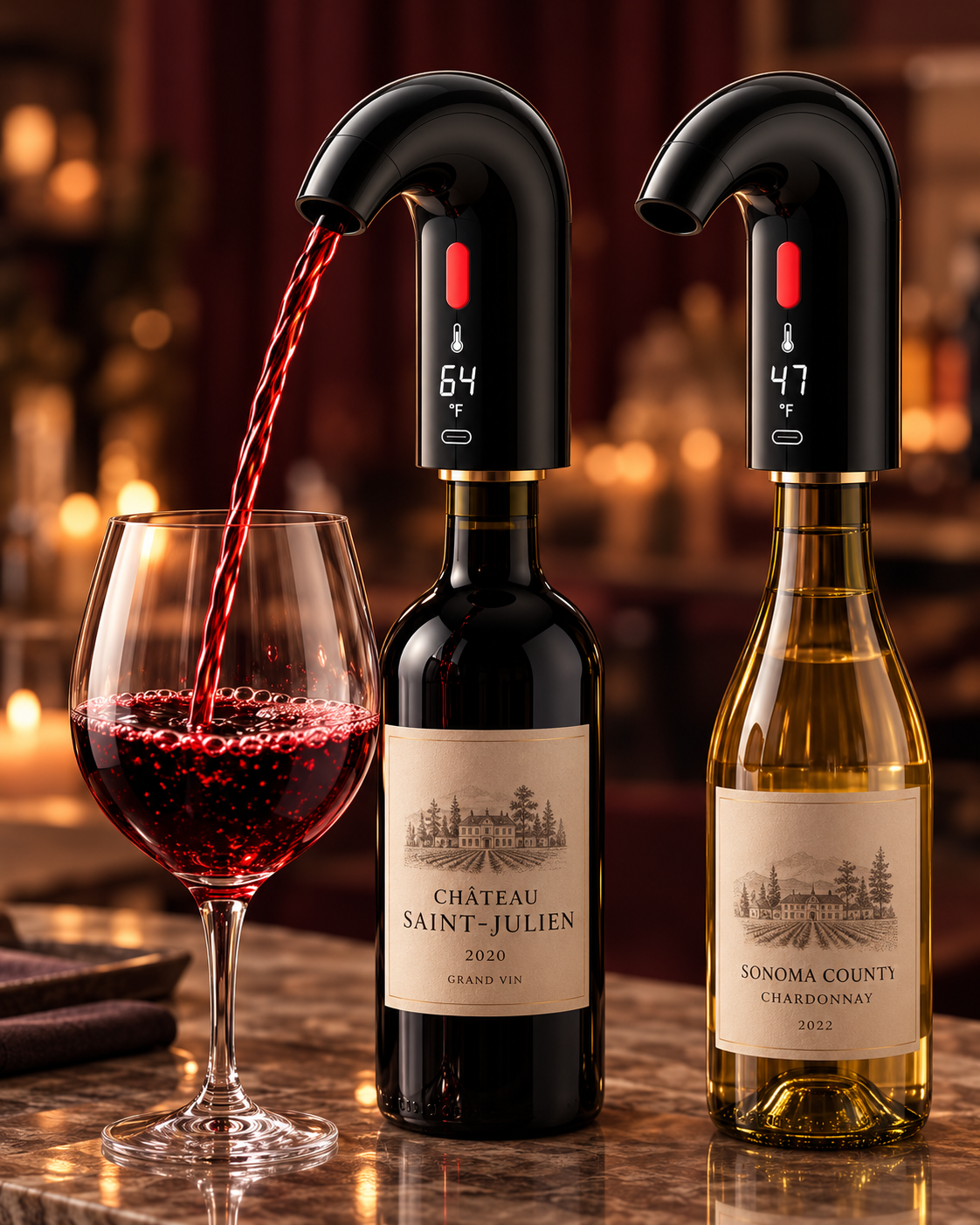 One-Touch Wine Aerator