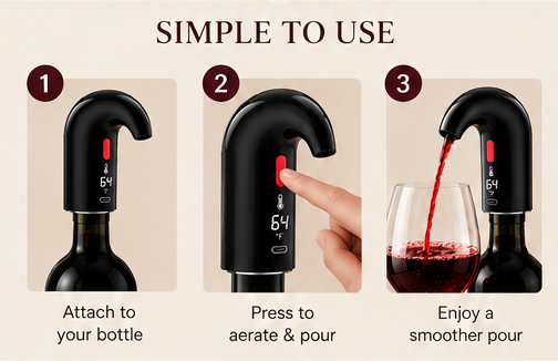 One-Touch Wine Aerator