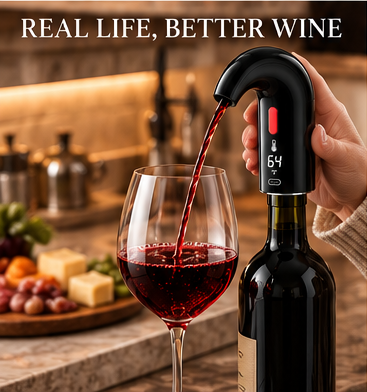 One-Touch Wine Aerator